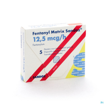 Fentanyl matrix sandoz 12 mcg empl transderm  5