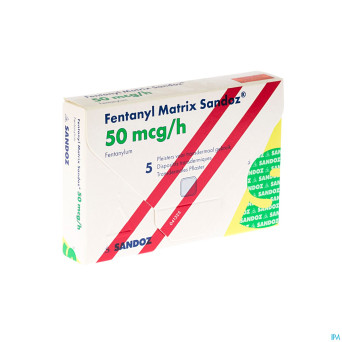 Fentanyl matrix sandoz 50,0ug empl transderm  5