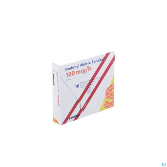 Fentanyl matrix sandoz 100,0ug empl transderm 10