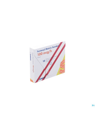 Fentanyl matrix sandoz 100,0ug empl transderm 10