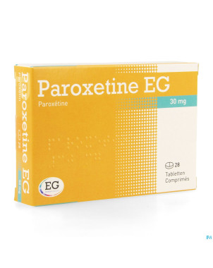 Paroxetine eg comp 28x30mg