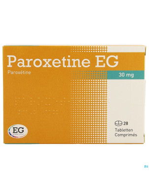 Paroxetine eg comp 28x30mg