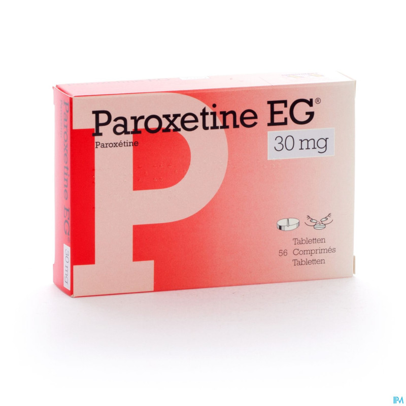 Paroxetine eg comp. 56 x 30 mg