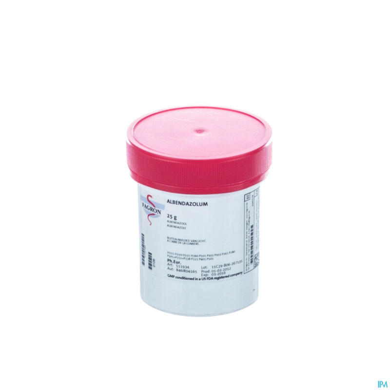 Albendazole vrac    25g fag