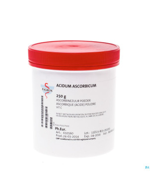 Acide ascorbique ec enrobe 250g fag