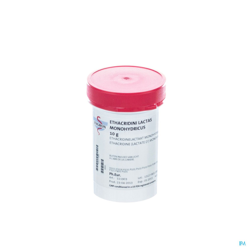 Ethacridine lactate monohydrate    10g fag