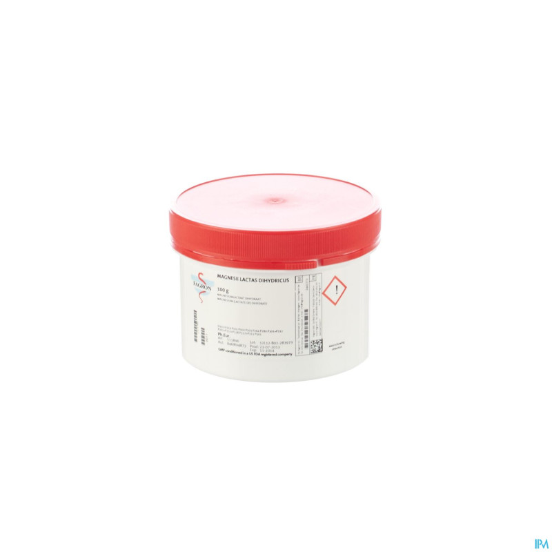 Magnesium lactate dihydr.  100g fag
