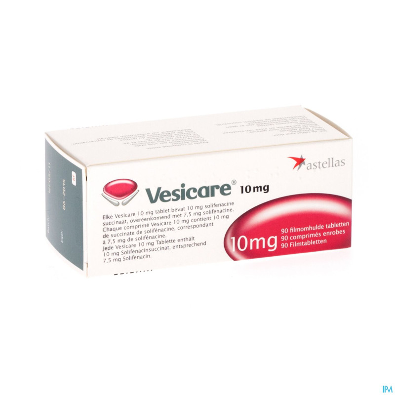 Vesicare tabl 90 x 10 mg