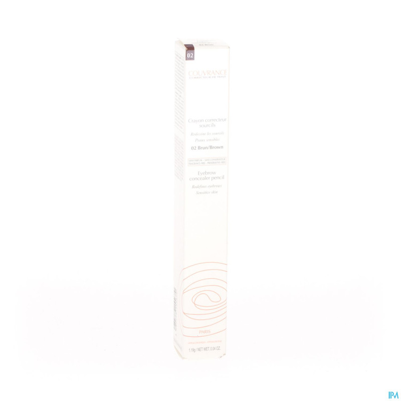 Avene couvrance crayon correct. sourcils 02 brun