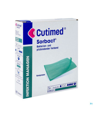 Cutimed sorbact cp    4x 6cm  5 7216401