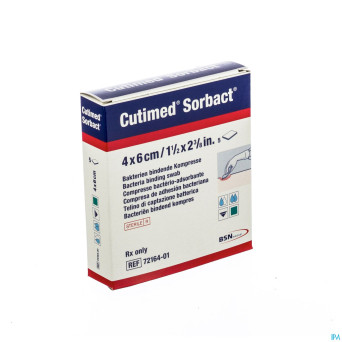 Cutimed sorbact cp    4x 6cm  5 7216401