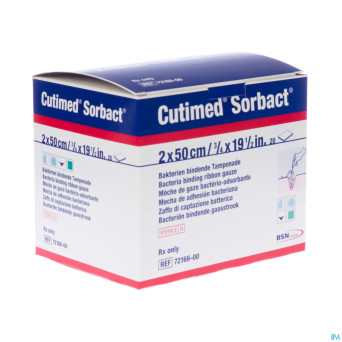 Cutimed sorbact meches    2x50cm 20 7216600