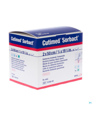 Cutimed sorbact meches    2x50cm 20 7216600