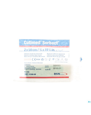 Cutimed sorbact meches    2x50cm  1 7216600