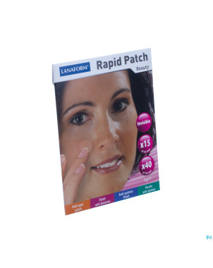 Lanaform rapid patch a/bouton rond transp 90