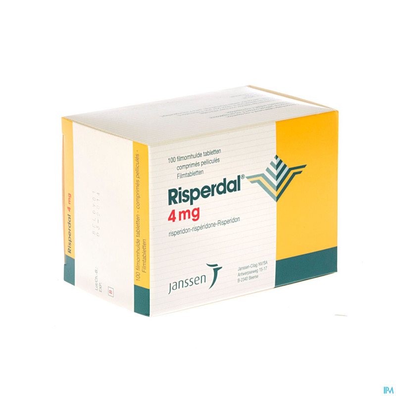 Risperdal comp pell 100 x 4 mg