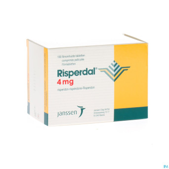 Risperdal comp pell 100 x 4 mg