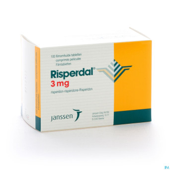 Risperdal comp pell 100 x 3 mg
