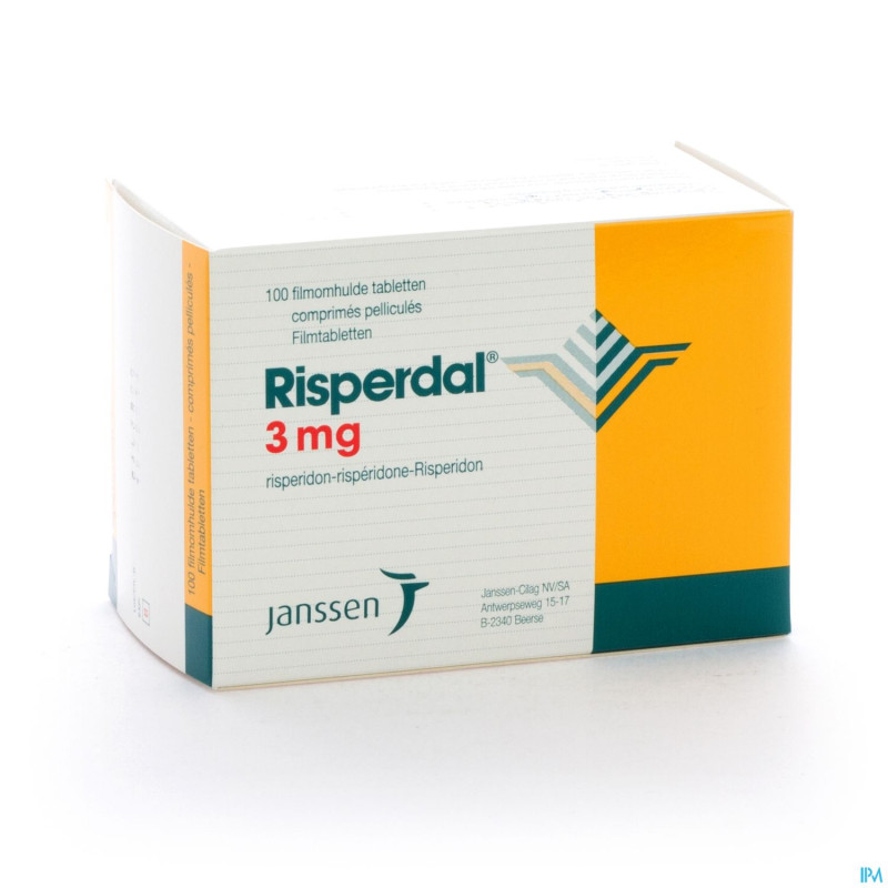 Risperdal comp pell 100 x 3 mg