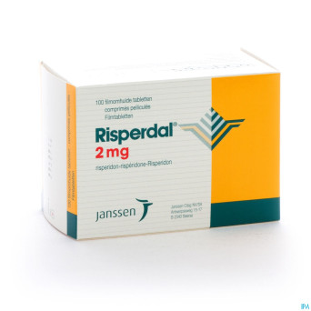 Risperdal comp pell 100 x 2 mg