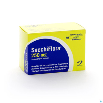 Sacchiflora 250mg caps dur  50 blister