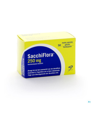 Sacchiflora 250mg caps dur  50 blister