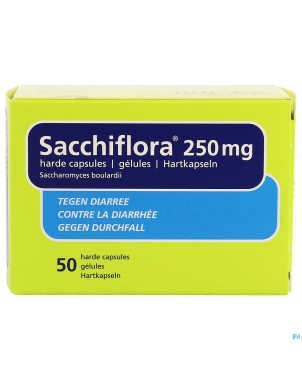Sacchiflora 250mg caps dur  50 blister