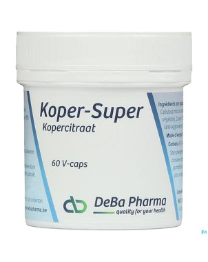 Cuivre super    caps 60 nf    deba