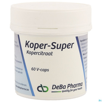 Cuivre super    caps 60 nf    deba