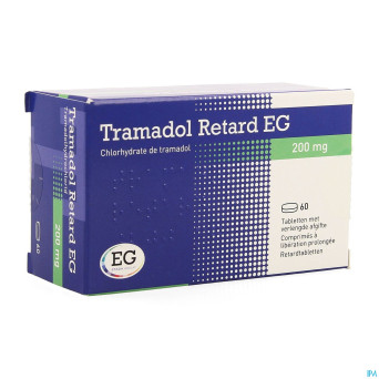 Tramadol retard eg 200 mg tabl 60 x 200 mg