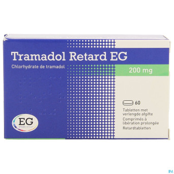 Tramadol retard eg 200 mg tabl 60 x 200 mg