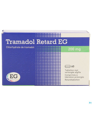 Tramadol retard eg 200 mg tabl 60 x 200 mg