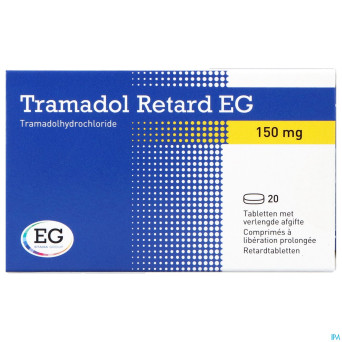 Tramadol retard eg 150 mg tabl 20 x 150 mg
