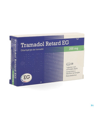 Tramadol retard eg 200 mg tabl 20 x 200 mg