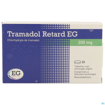 Tramadol retard eg 200 mg tabl 20 x 200 mg