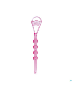 Miradent gratte langue deluxe rose