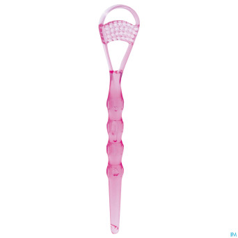 Miradent gratte langue deluxe rose