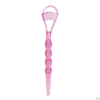 Miradent gratte langue deluxe rose