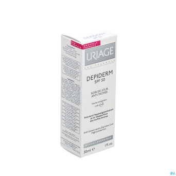 Uriage depiderm ip50 soin jour a/tache brune  30ml