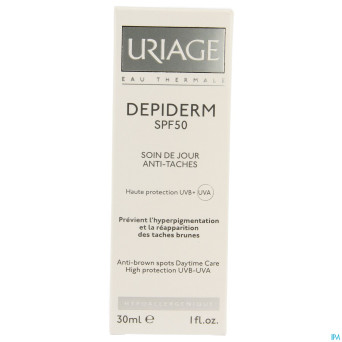 Uriage depiderm ip50 soin jour a/tache brune  30ml