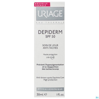 Uriage depiderm ip50 soin jour a/tache brune  30ml