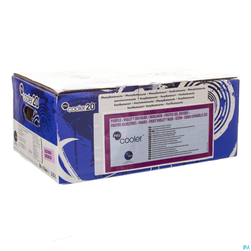 Pku cooler 20 violet    30x174ml
