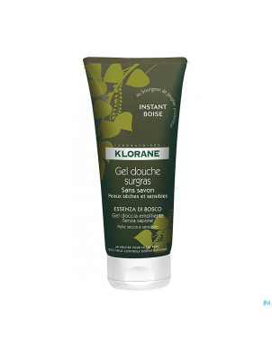 Klorane gel douche instant boise    200ml