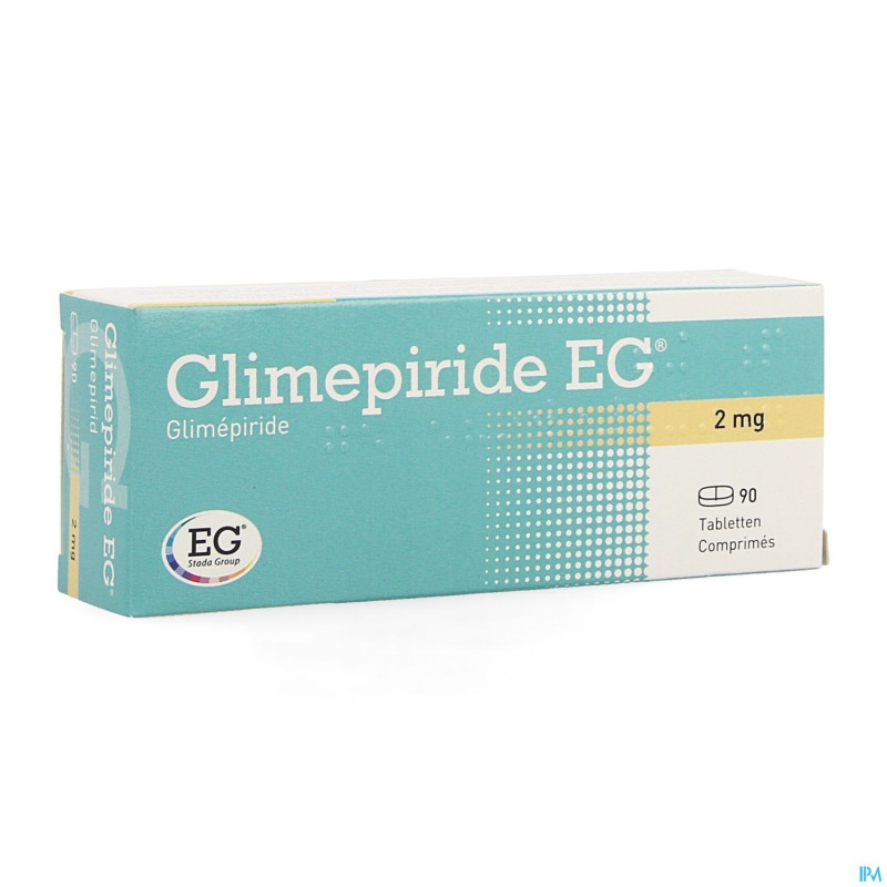 Glimepiride eg 2mg comp 90