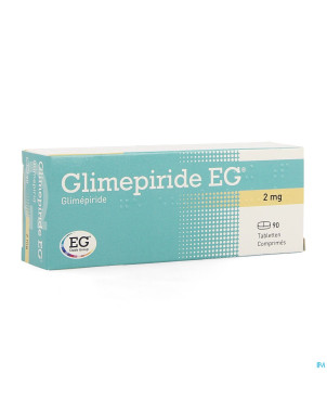 Glimepiride eg 2mg comp 90
