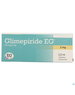 Glimepiride eg 2mg comp 90
