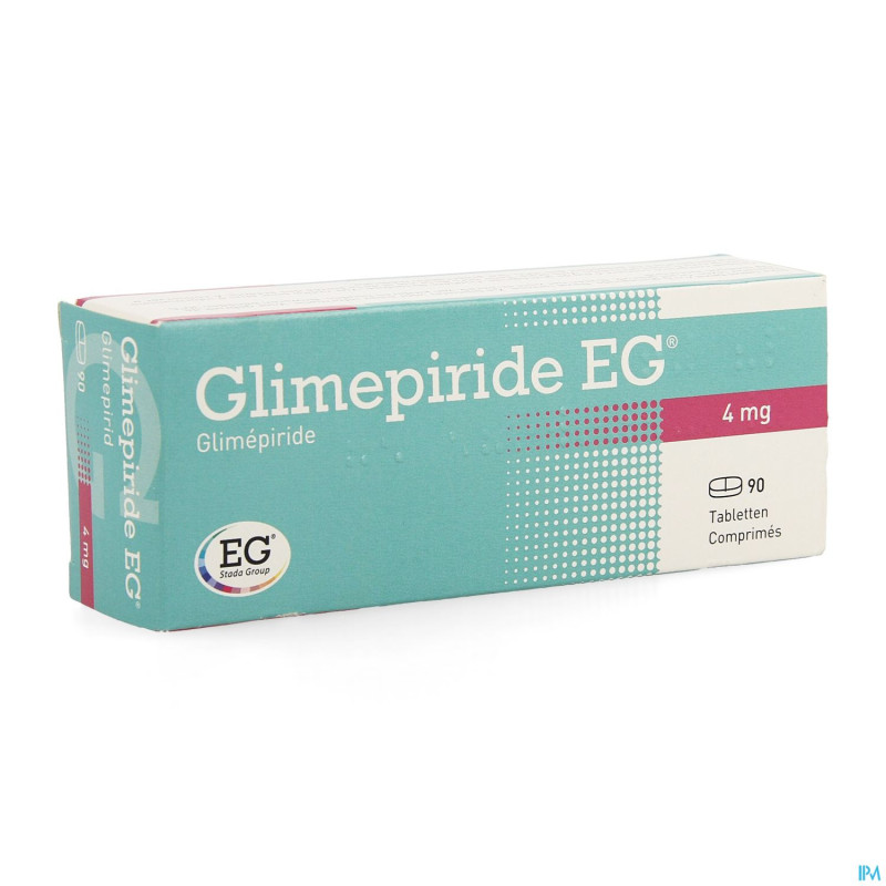 Glimepiride eg 4mg comp 90