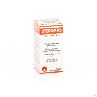 Sterop d3 gutt 15ml