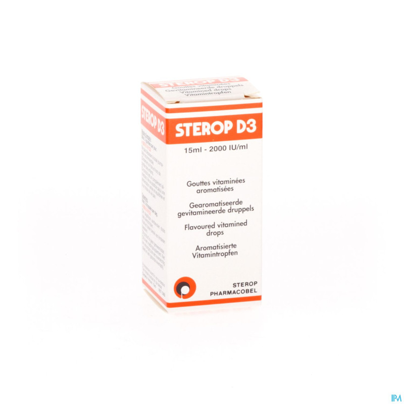 Sterop d3 gutt 15ml
