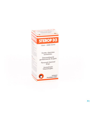 Sterop d3 gutt 15ml